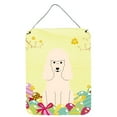 thumbnail image 1 of Easter Eggs Poodle White Wall or Door Hanging Prints, 1 of 2