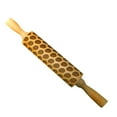 Easter Eggs Printing Rolling Pin Roller Embossing Double Sugar Cookies Cookies To Hammer Rod