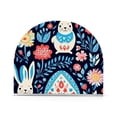 thumbnail image 1 of Easter Eggs Rabbits Flowers Leaves Napkin Holder for Table Clear Napkin Stand Paper Holder Acrylic Organizer Dispenser Napkins for Dinner Kitchen Restaurant Room, 1 of 8