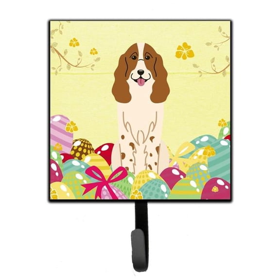 Easter Eggs Russian Spaniel Leash or Key Holder