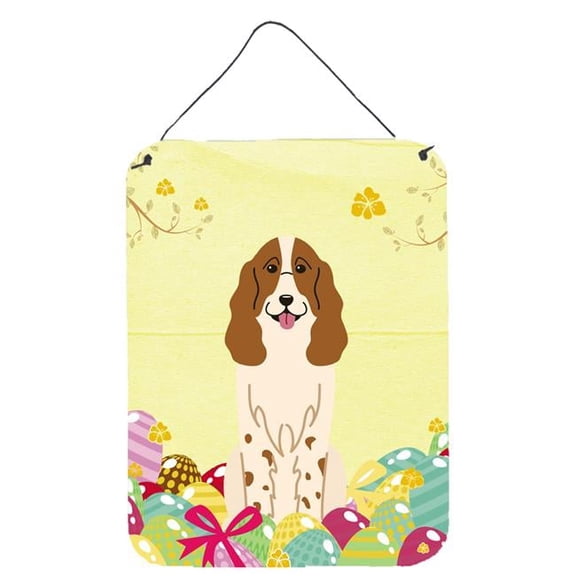 Easter Eggs Russian Spaniel Wall or Door Hanging Prints