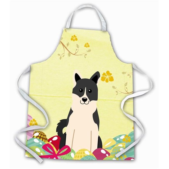 Easter Eggs Russo-European Laika Spitz Apron