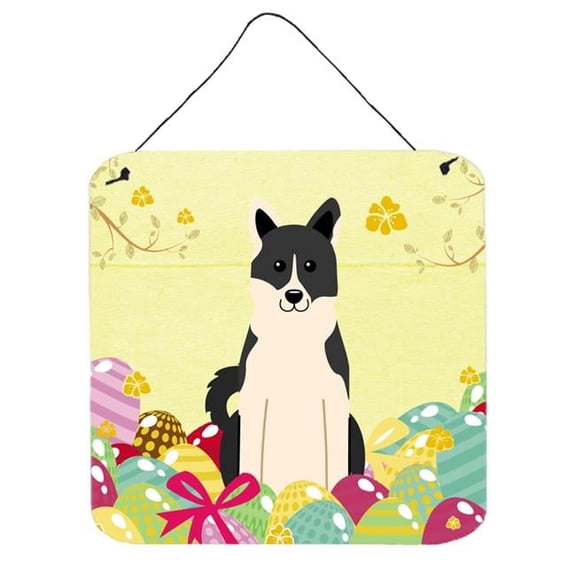 Easter Eggs Russo-European Laika Spitz Wall or Door Hanging Prints