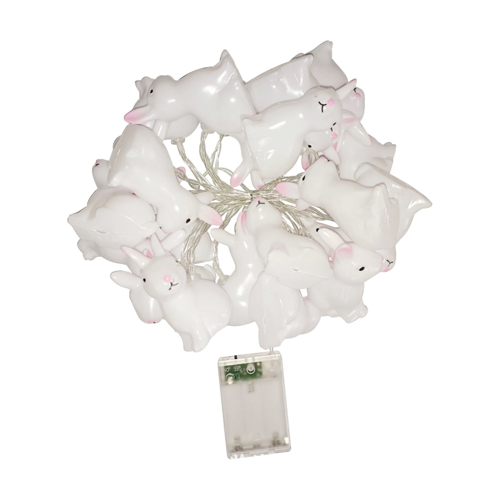 Easter Eggs Small Yellow Chicken Rabbit Star Lights String Strong