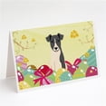 thumbnail image 1 of Easter Eggs Smooth Fox Terrier Greeting Cards & Envelopes - Pack of 8, 1 of 1