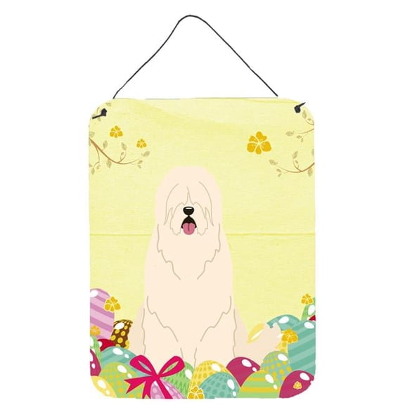 Easter Eggs South Russian Sheepdog Wall or Door Hanging Prints