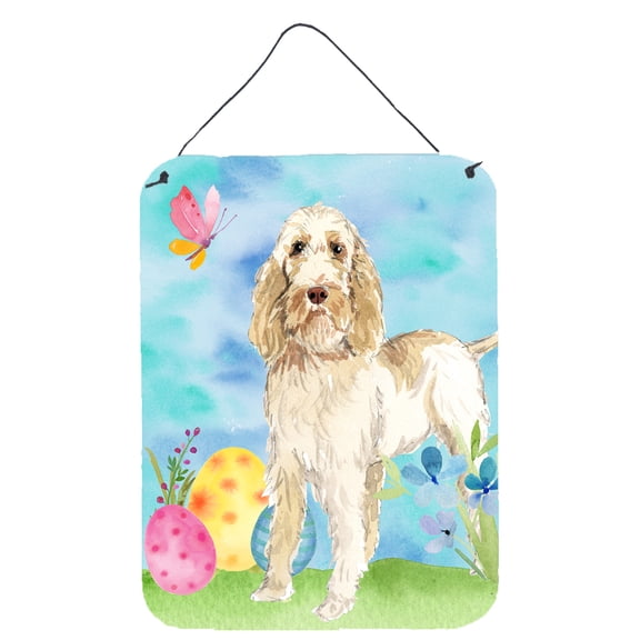 Easter Eggs Spinone Italiano Wall or Door Hanging Prints