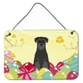 thumbnail image 1 of Easter Eggs Standard Schnauzer Black Wall or Door Hanging Prints, 1 of 1