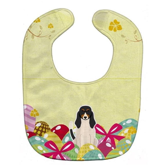 Easter Eggs Swiss Hound Baby Bib