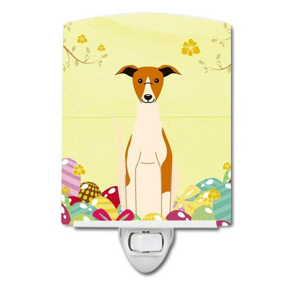 Easter Eggs Whippet Ceramic Night Light