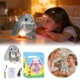 thumbnail image 1 of Easter Electronic Dancing Bunny Plush Toy, Singing and Recording Rabbit Stuffed Animal with Soft Ears, Interactive Musical Plush for Easter Basket Stuffers, Birthday Gifts, Home Decor, 1 of 9