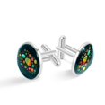 thumbnail image 1 of Easter Elegant Men's Stainless Steel Cufflinks Set for Formal Attire - for Business Meetings and Special Events, 1 of 6