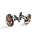 thumbnail image 1 of Easter Elegant Men's Stainless Steel Cufflinks for Dress Shirts - Ideal for Formal Occasions, 1 of 6