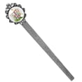 thumbnail image 1 of Easter Elegant Vintage Silver Lace-Edged Bookmark - Gift for Readers and Book Lovers - Book Accessories, 1 of 1