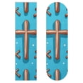 thumbnail image 1 of Easter Emery Surface Skateboard Grip Tape Stickers (Pack of Two) 8.8x32.6in/22.4x83 cm PVC Back Material, 1 of 5