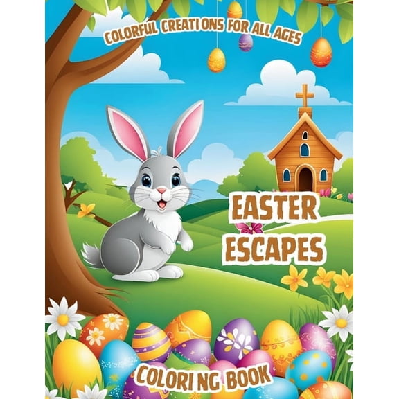 Easter Escapes Coloring Book, (Paperback)
