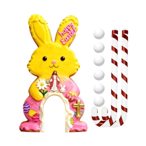 Easter Family Gathering Queuing Game Set,A Golf Joyful Indoor Fun Experience. Lightweight And Portable Sturdy And Durable