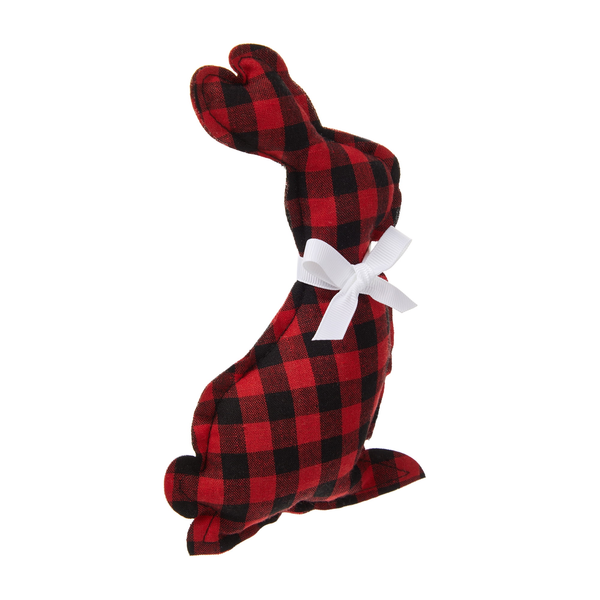 Easter Farmhouse Rustic Bunnies, Stuffed Fabric Bunny Spring Decor