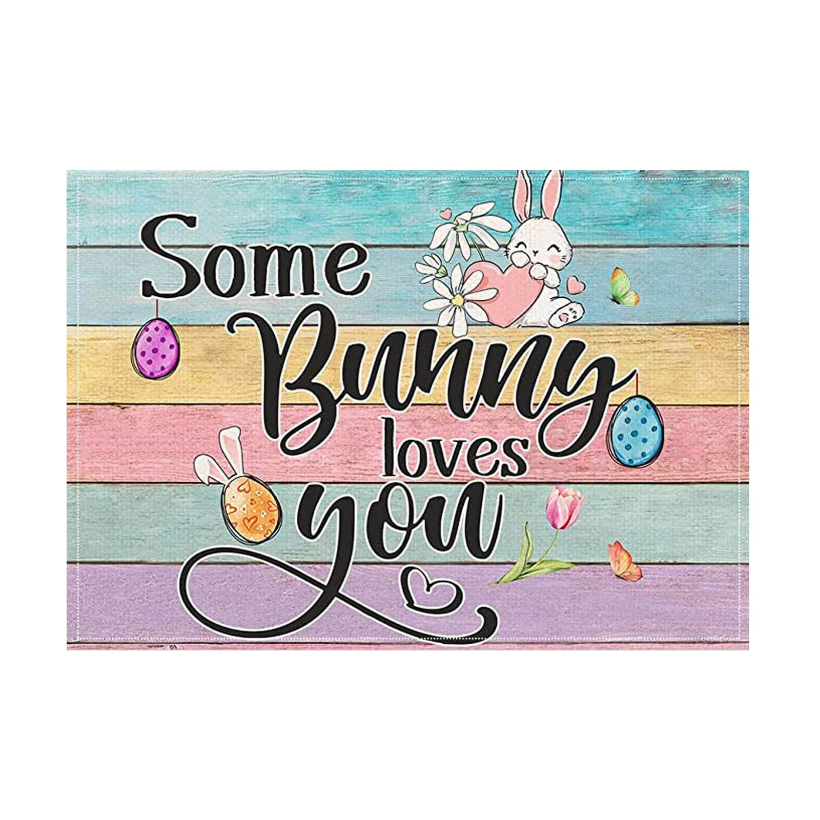 Easter Feast Table Placemats Dress Up Place MATS For The Easter Festive