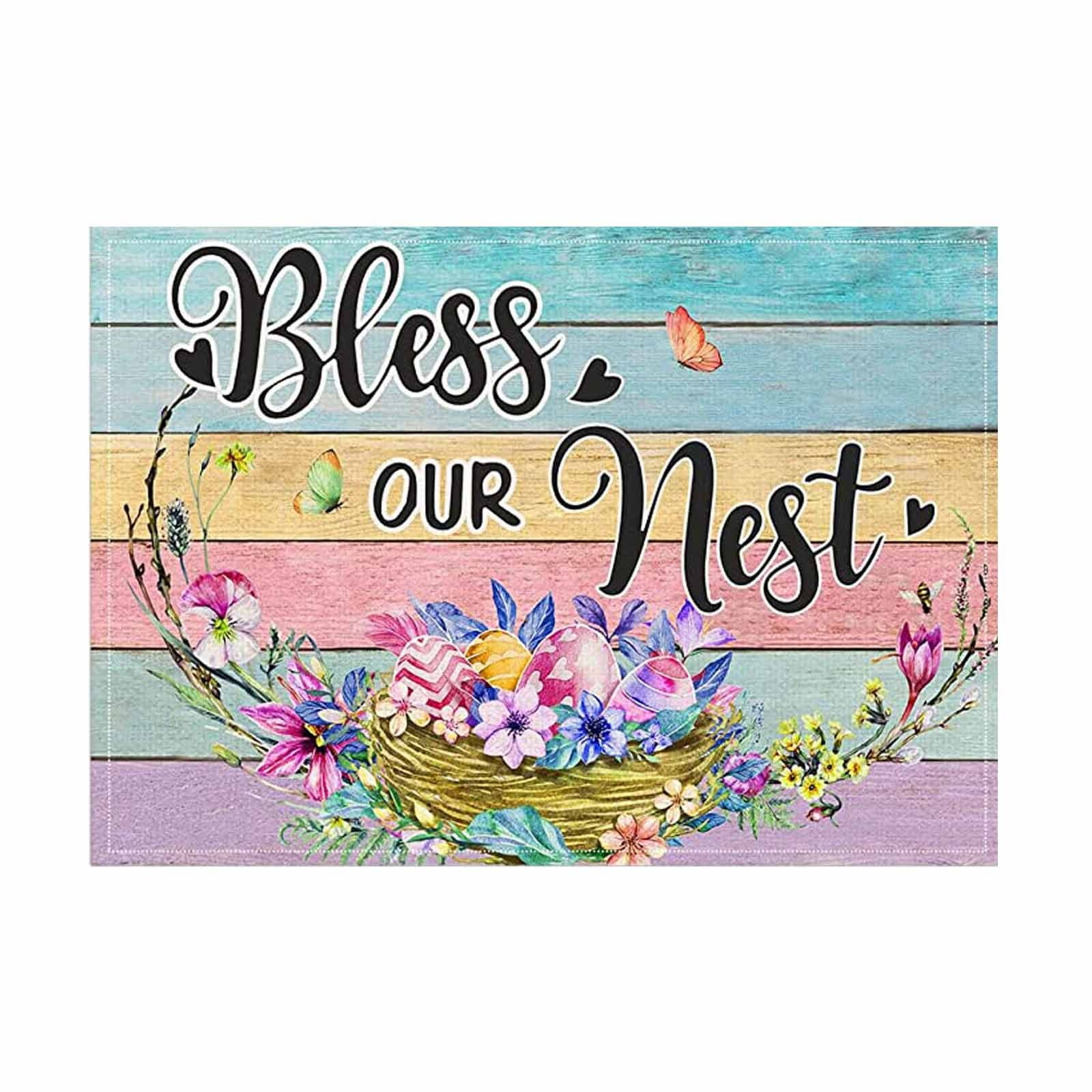 Easter Feast Table Placemats Dress Up Place MATS For The Easter Festive