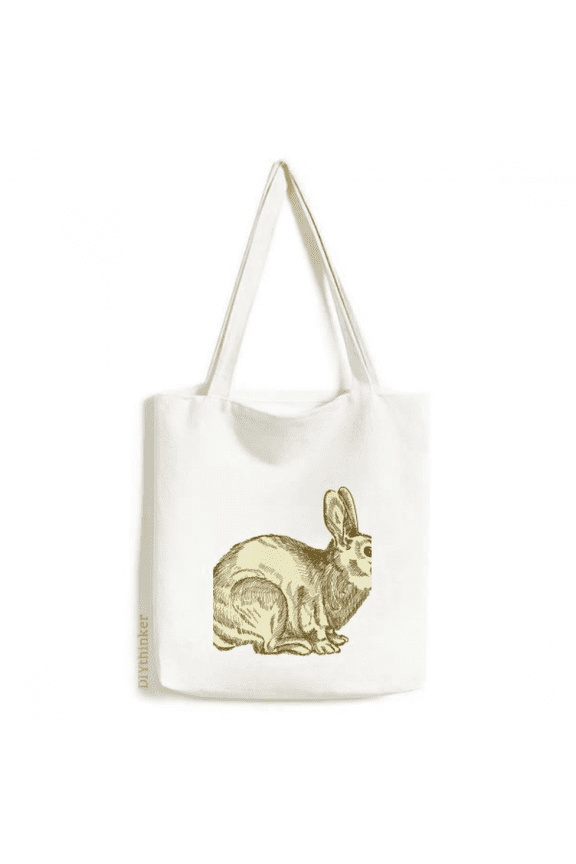 Easter Festival Bunny Culture Tote Canvas Bag Shopping Satchel Casual Handbag