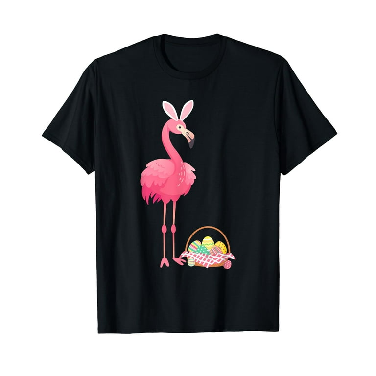 Flamingo Easter Egg T-Shirt Funny Flamingo Easter Gift Shirt Flamingo Easter Egg T-Shirt Funny Flamingo Easter Gift Shirt