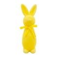 thumbnail image 1 of Easter Flocked Bunny Figurines with Bow Ties, 9.86 Inch Adorable Rabbit Tabletop Decor for Spring & Easter, Cute Home & Garden Ornaments for Easter Celebration, 1 of 6