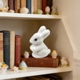 thumbnail image 1 of Easter Flocked Bunny Foam Colorful Rabbits Flocking Rabbits Easter Party Ornament Wreath Flower Branch Accessory Decoration, 1 of 6