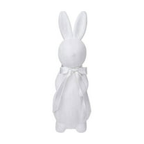 Easter Flocked Detachable Bunny Decoration, Stuffed Animals Plush Toys, Plush Pillow Toys, Cute Plush Dolls, Christmas Gifts