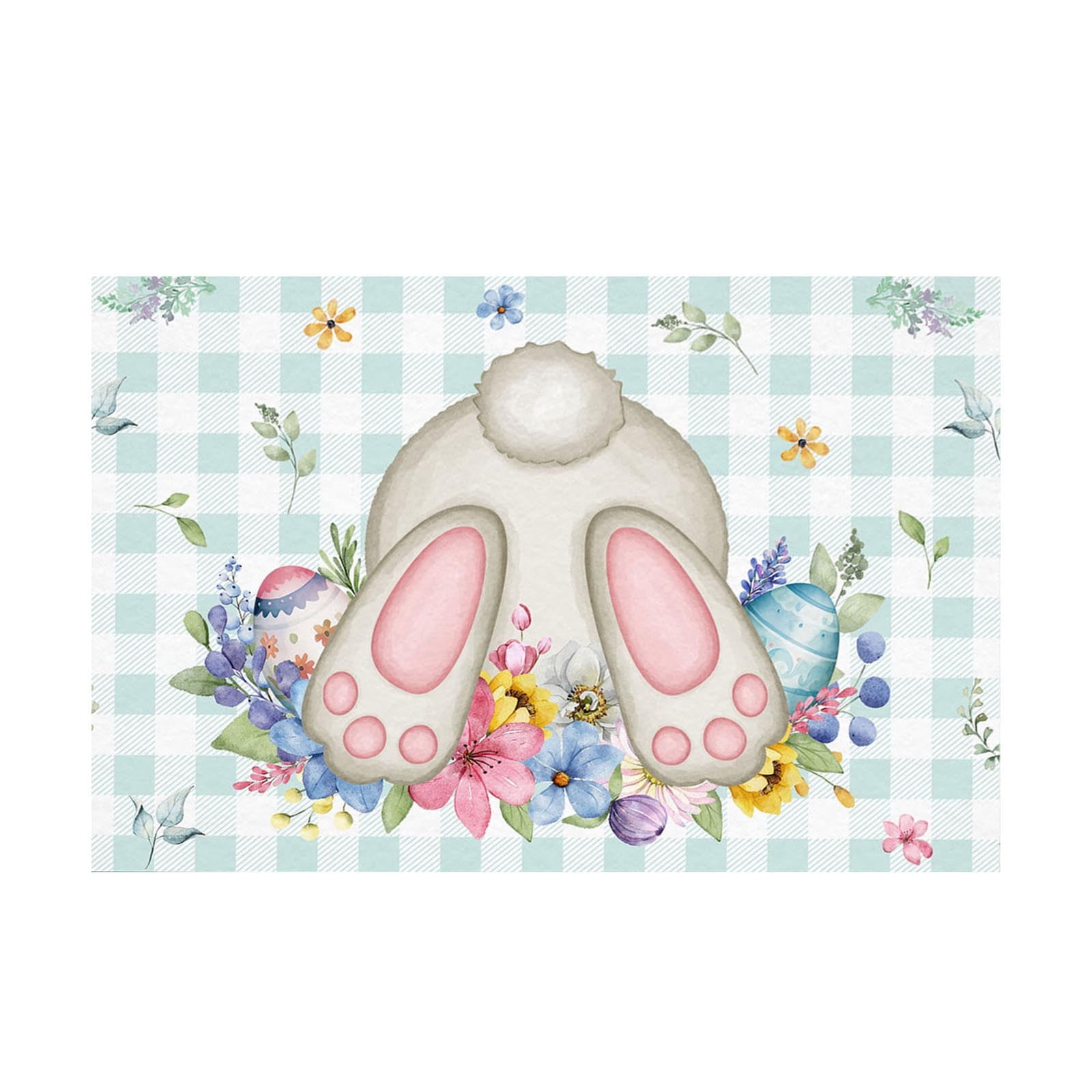THENEWS Easter Floor Mat Simple Entry Door Mat Bedroom Kitchen Floor
