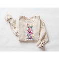 thumbnail image 1 of Easter Floral Bunny Sweatshirt, Floral Rabbit Sweater, Spring Easter Sweatshirt, Cute Bunny Sweatshirt, Easter Gift, Easter Day Shirt, 1 of 5