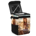 thumbnail image 1 of Easter Foldable Car Garbage Can with Lid, Leak-proof, Hanging Storage Bag - Trash Can for Car, Mini Trash Can, 1 of 6