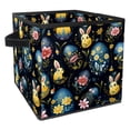 thumbnail image 1 of Easter Foldable Storage Basket with Handle, 10.8"x10.5"x10.6", Large Capacity - Storage Bin, Toy Box, 1 of 6