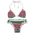 thumbnail image 1 of Easter Font Detachable Sponge Adjustable Strap Bikini Set Two-Pack - Versatile Swim Suit Set, 1 of 6