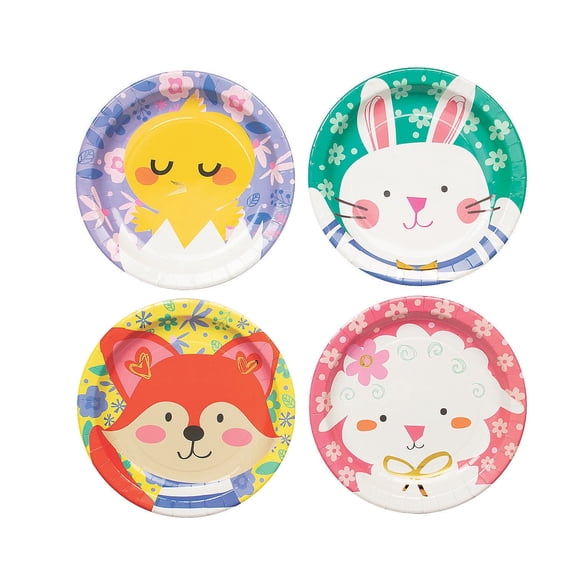 Easter Friends Dinner Plate - Party Supplies - 8 Pieces