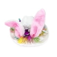 thumbnail image 1 of Easter Funny Bunny Ear Cowboy Hats for Boys & GIrls Wide Brim Party Cute Evening Soft Caps (Pink 5-7 Years), 1 of 3