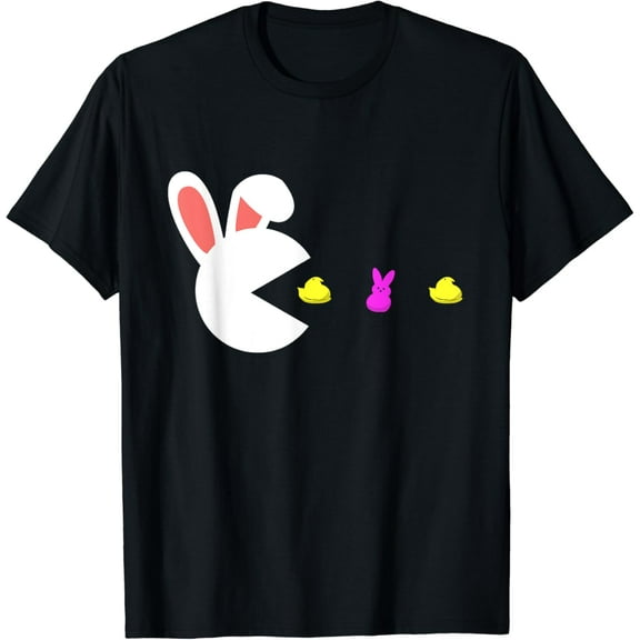 Easter Funny Shirt - Cute Easter Video Gamer Cotton T-Shirt