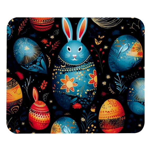 Easter Gaming Mouse Pad, Mouse Mat, Mouse Pad - Square, 8.3x9.8 Inch, Printed, Non-Slip Rubber Bottom - Suitable for Office and Gaming