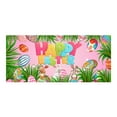 Easter Garage Door Hanging Flags Banners Bunny Egg Patterns Festive