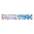 Easter Garage Door Hanging Flags Banners Bunny Egg Patterns Festive
