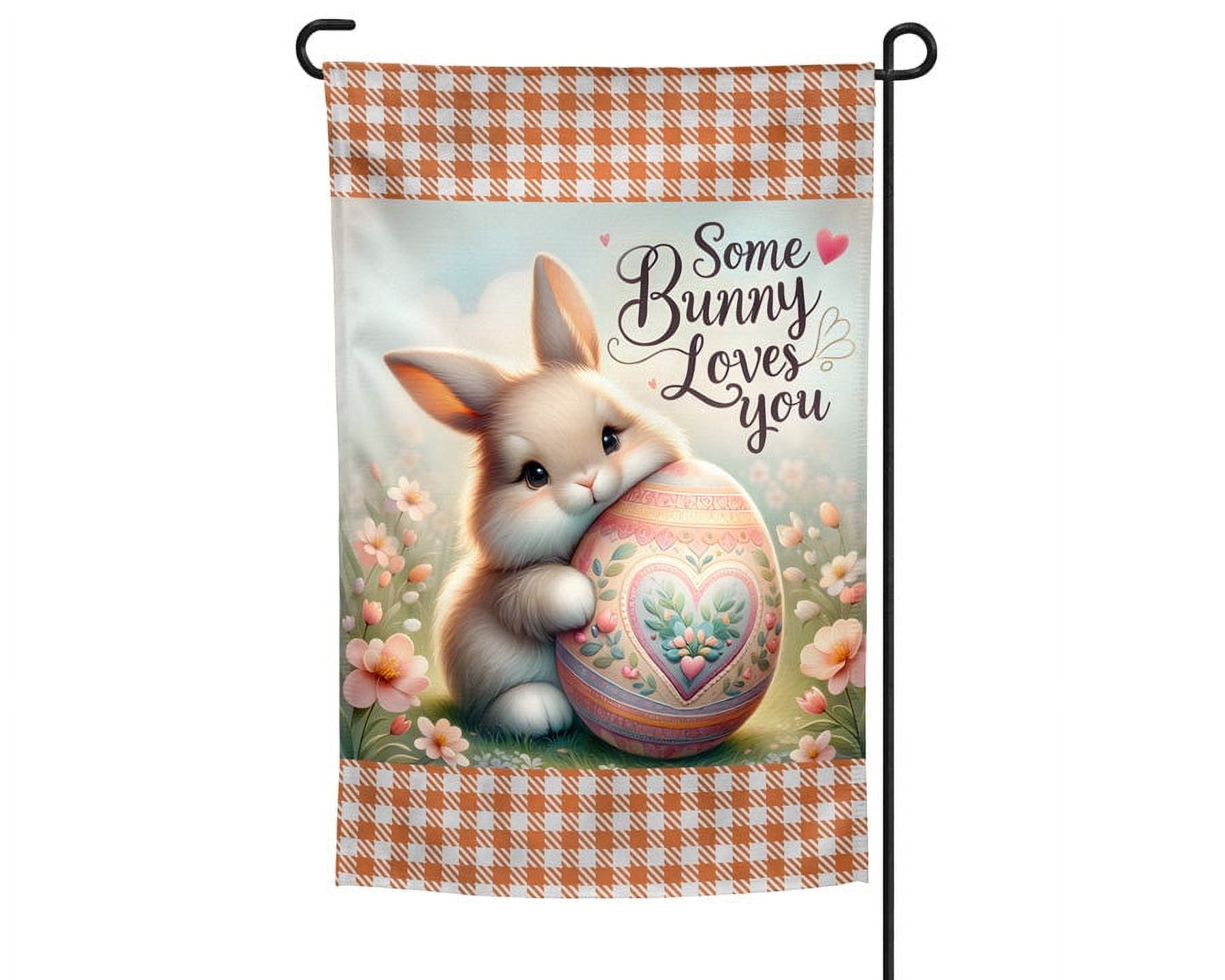 Easter Garden Flag