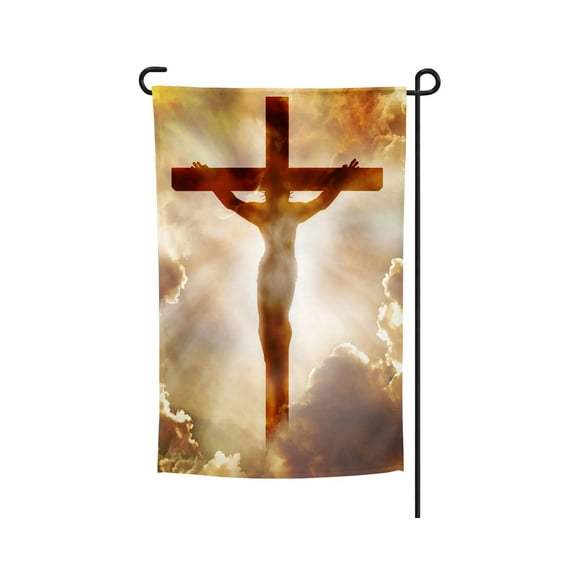 Easter Garden Flag