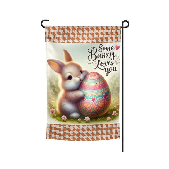 Easter Garden Flag