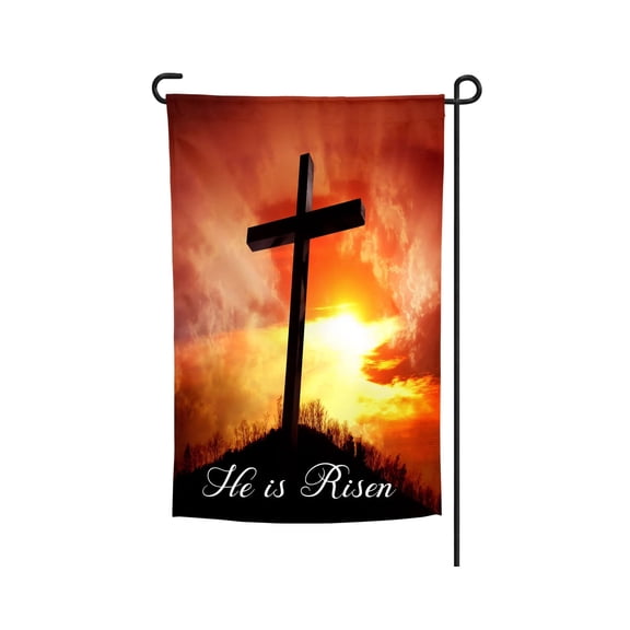 Easter Garden Flag