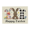 Easter Gift Bathroom Door Mat Front and Back Door Mat Kitchen Absorbent