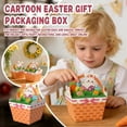 thumbnail image 1 of Easter Gift Boxes 10 Pack, Bunny Basket Shaped Party Favor Boxes Orange, Easter Decorations Easter Candy Boxes, Spring Holiday Decoration Supplies for Egg Celebration C, 1 of 5