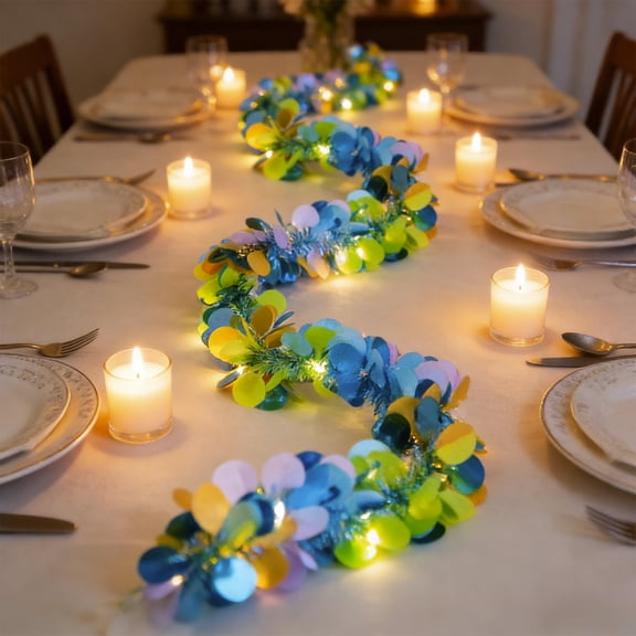 Easter Gifts Easter Tinsels and Ribbon String Lights Suitable for Trees Fireplaces Bedrooms Offices Classrooms Parties and Indoor and Outdoor Holidays Home Decoration, New, A