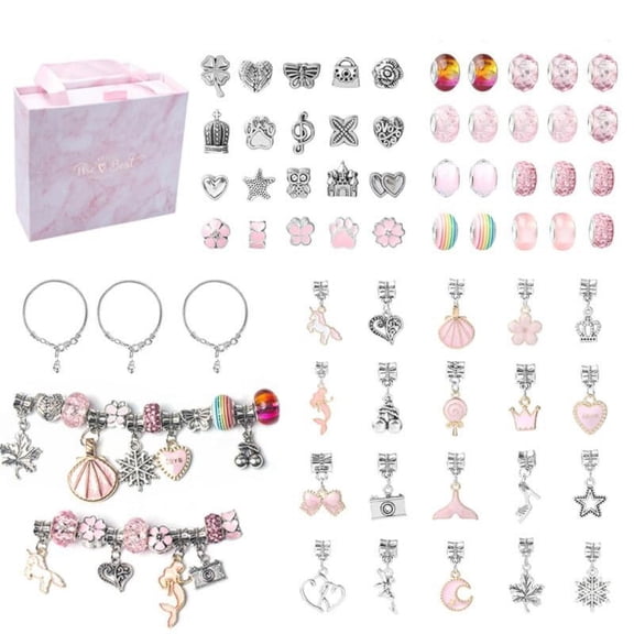 Easter Gifts For Girls Jewelry Bracelets Making Kit DIY Beaded Craft Jewelry Gift Box