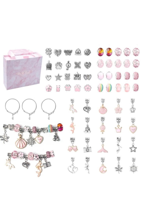 Easter Gifts For Girls Jewelry Bracelets Making Kit DIY Beaded Craft Jewelry Gift Box