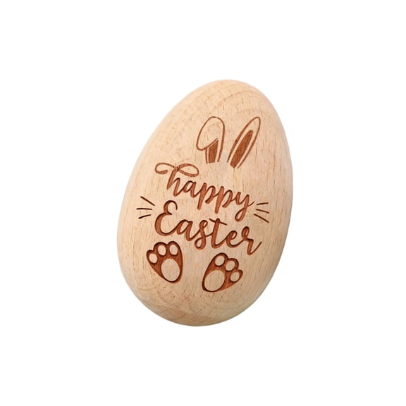 Easter Gifts Wooden Resurrection Eggs Cartoons RabbitsBaskets Stuffers Suitable for Home Table,Tiered Tray and Religious Decorations